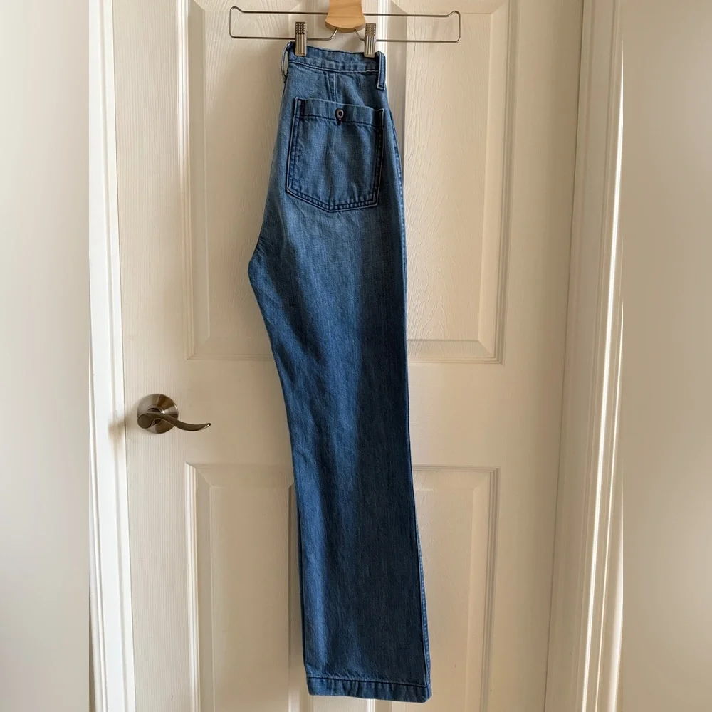 Doen Blue Flare & Wide Leg Jeans - Picture 4 of 10